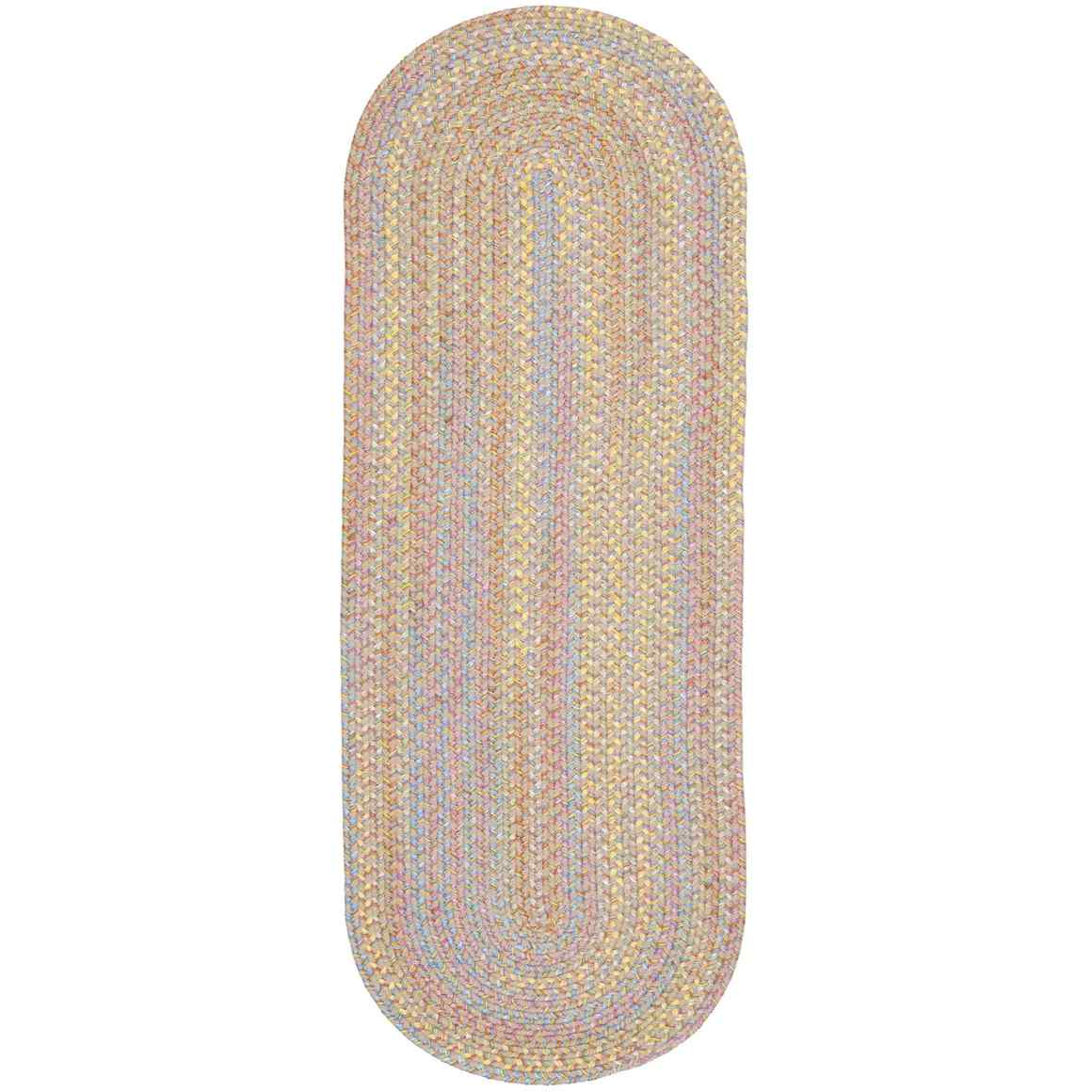 Rhody Rug Playtime Braided Runner Reversible Area Rugs