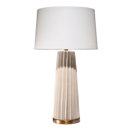 Pleated Table Lamp-Table Lamps-Jamie Young-Sideboards and Things