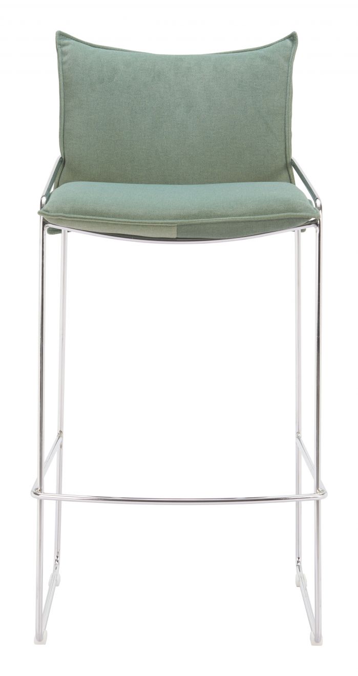 Zuo Modern Pola Faux Leather Barstool