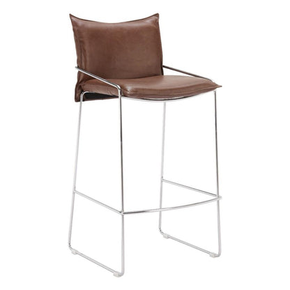 Zuo Modern Pola Faux Leather Barstool
