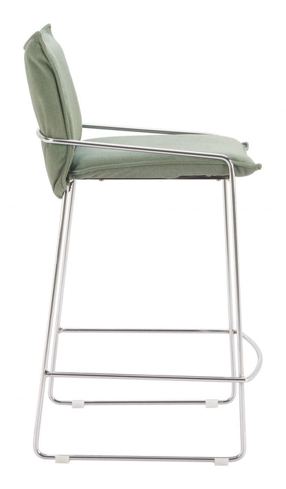 Zuo Modern Pola Faux Leather Counter Stool