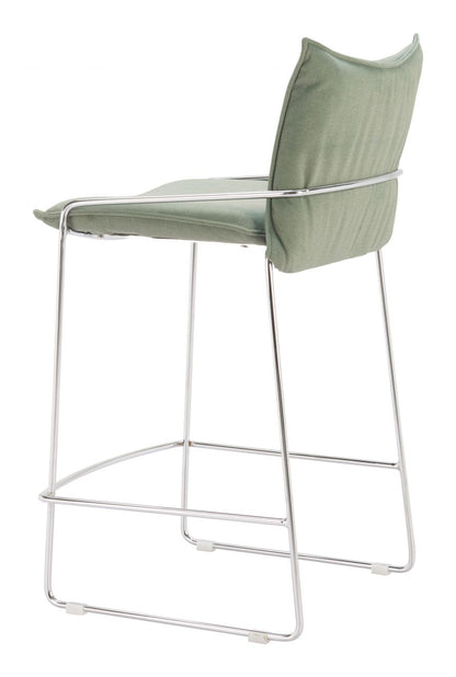 Zuo Modern Pola Faux Leather Counter Stool