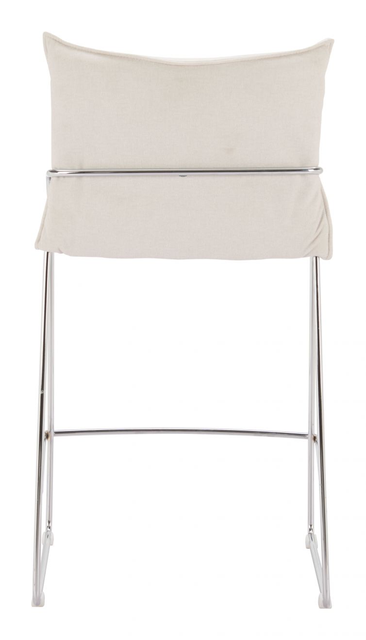 Zuo Modern Pola Faux Leather Counter Stool
