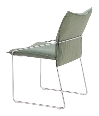 Zuo Modern Pola Faux Leather Dining Chair 2PC