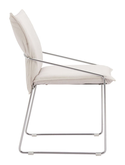 Zuo Modern Pola Faux Leather Dining Chair 2PC