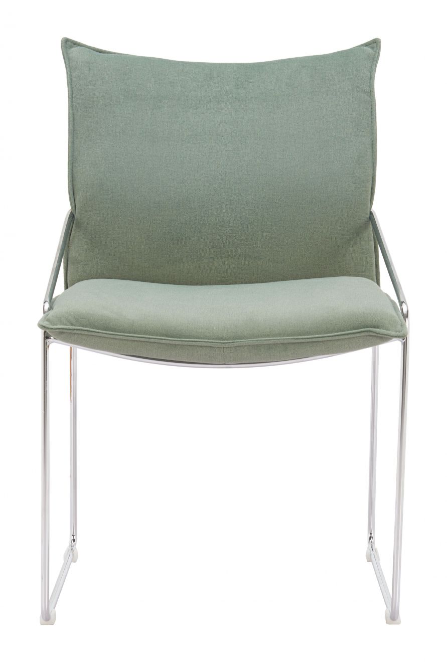 Zuo Modern Pola Faux Leather Dining Chair 2PC
