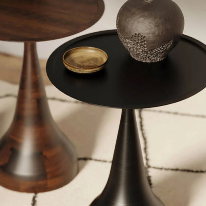 Polina Wooden Round Stylish Side Table