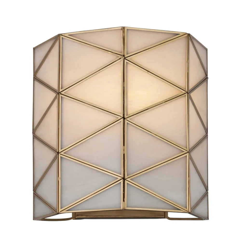 Polyhedron Modern Geometric Design Wall Sconce