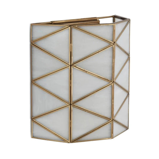 Polyhedron Modern Geometric Design Wall Sconce