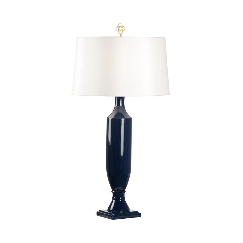 Wildwood Pompeii Blue Ceramic Table Lamp