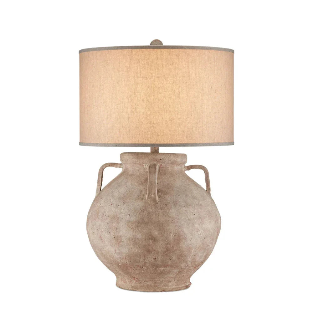 Pompeii Rustic Terracotta Design Table Lamp