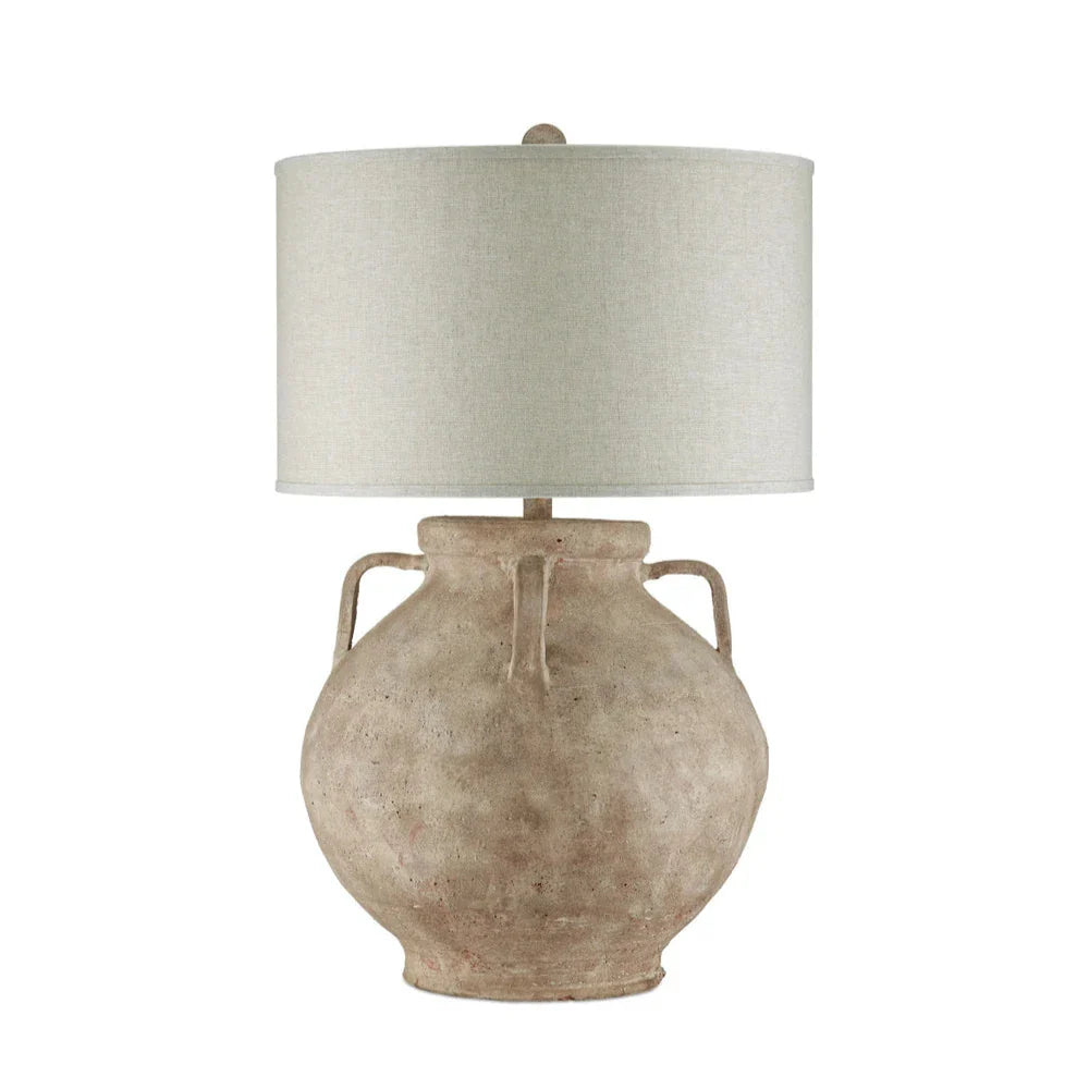 Pompeii Rustic Terracotta Design Table Lamp