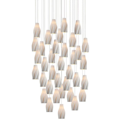 Posh Modern Light Fixture Porcelain Pendant