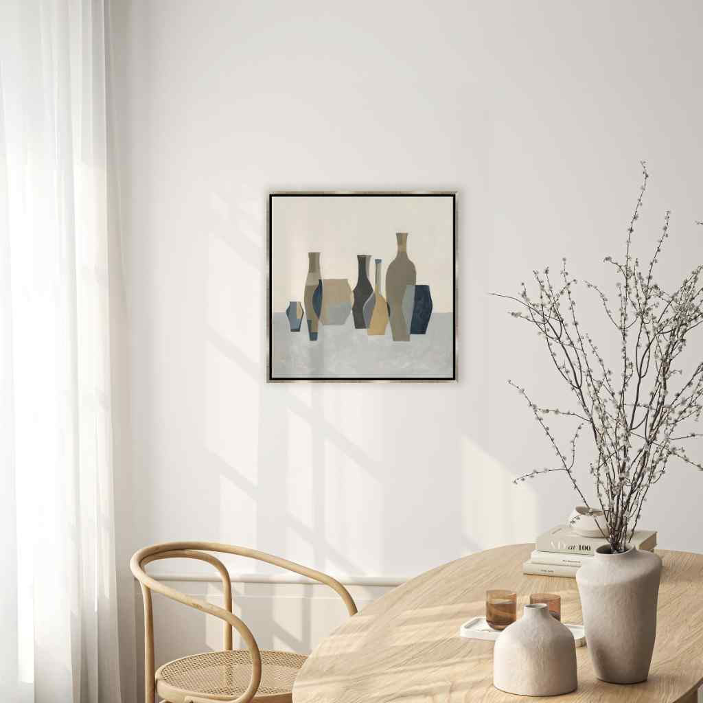Leftbank Art Pottery Hand Crafted Canvas Art
