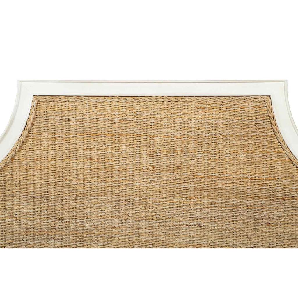 Priscilla Hand-Painted Wooden King Bed