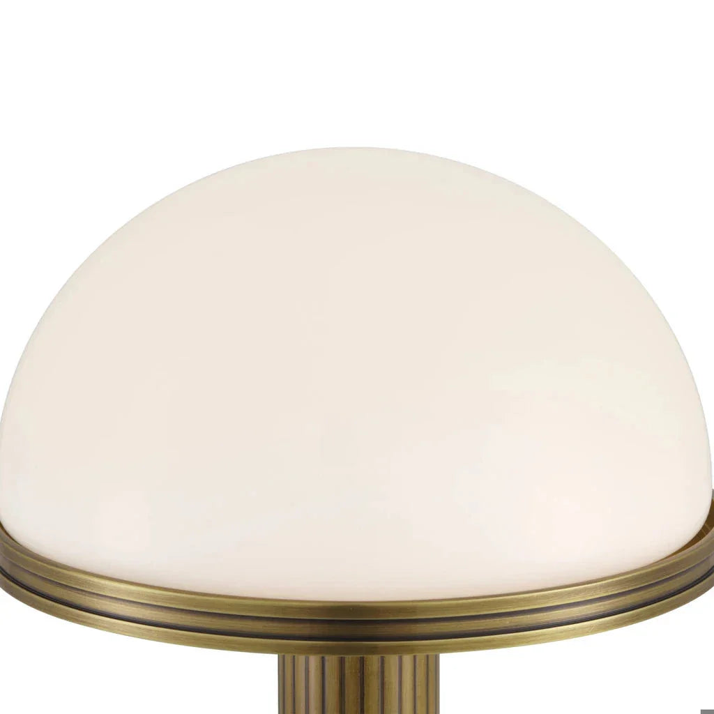 Promenade Brass Cordless Rechargeable Table Lamp