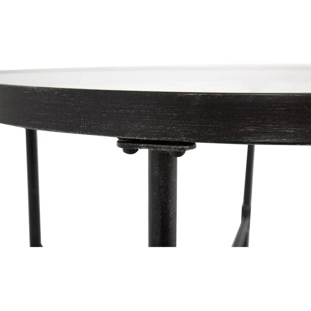 Provence Iron Round Outdoor Bistro Table 2PC -- view 4
