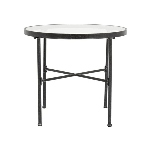 Provence Iron Round Outdoor Bistro Table 2PC