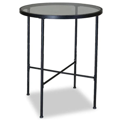 Provence Iron Round Outdoor Pub Table