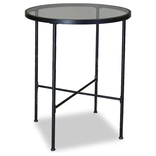Provence Iron Round Outdoor Pub Table