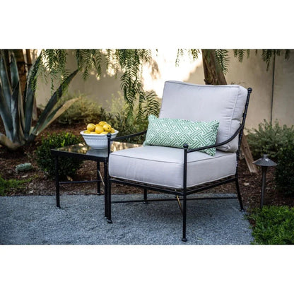Provence Iron Square Outdoor End Table -- view 3