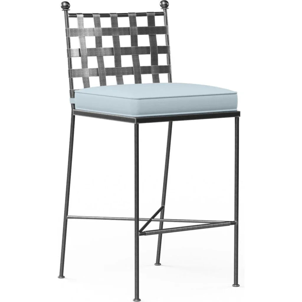 Provence Sunbrella Outdoor Bar Stool 2PC -- view 2