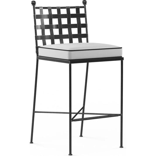 Provence Sunbrella Outdoor Bar Stool 2PC