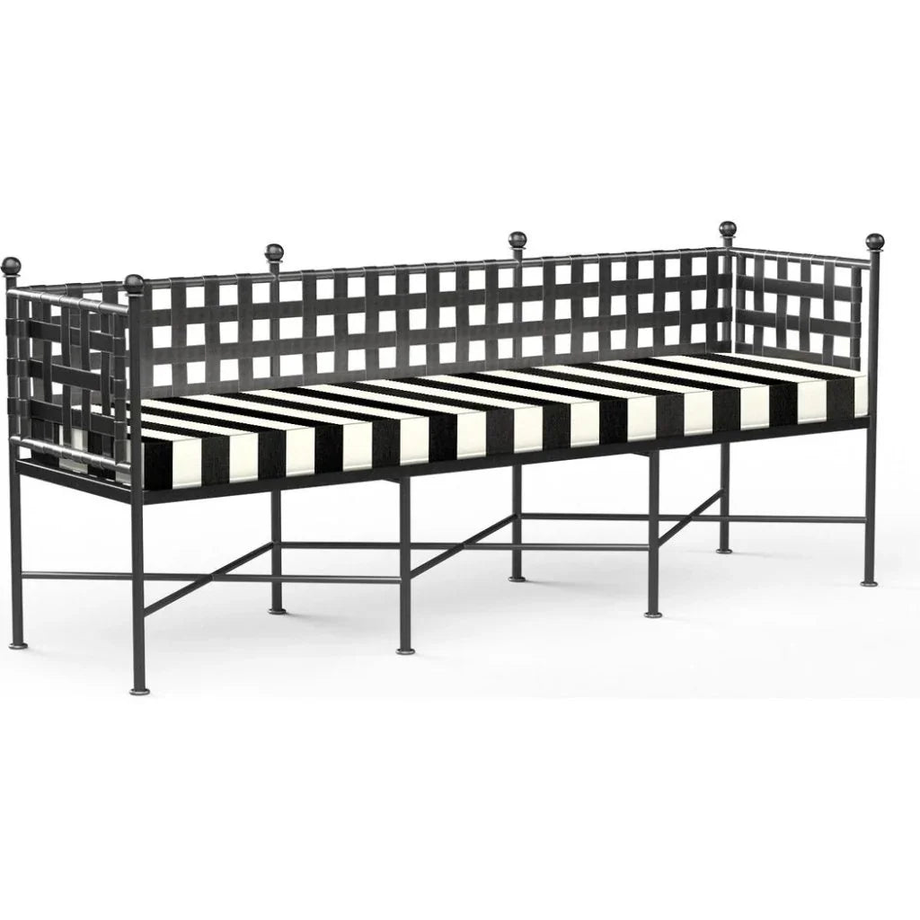 Provence Sunbrella Outdoor Bench -- view 11