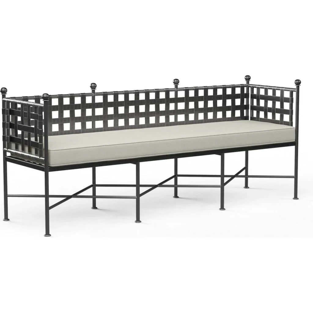 Provence Sunbrella Outdoor Bench -- view 9