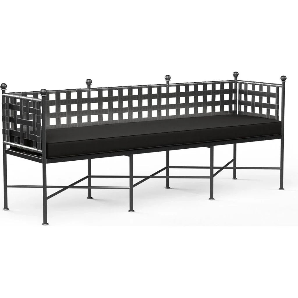 Provence Sunbrella Outdoor Bench -- view 4