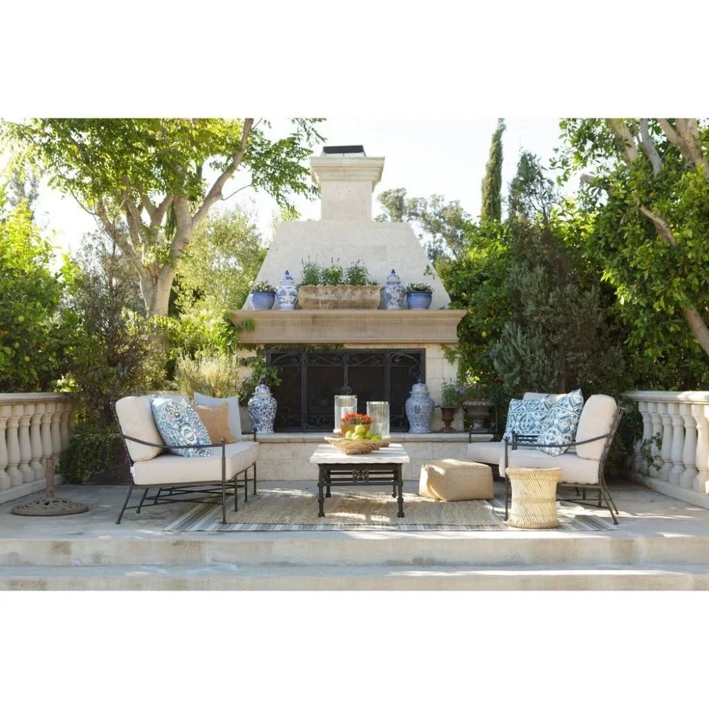 Provence Sunbrella Outdoor Couch -- view 3