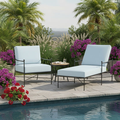 Provence Sunbrella Outdoor Lounge Chaise -- view 2
