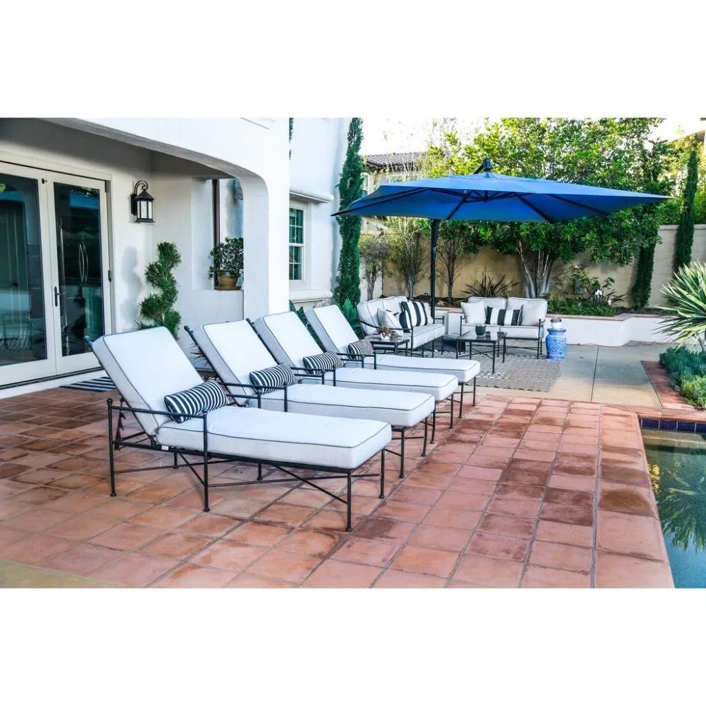 Provence Sunbrella Outdoor Lounge Chaise -- view 3