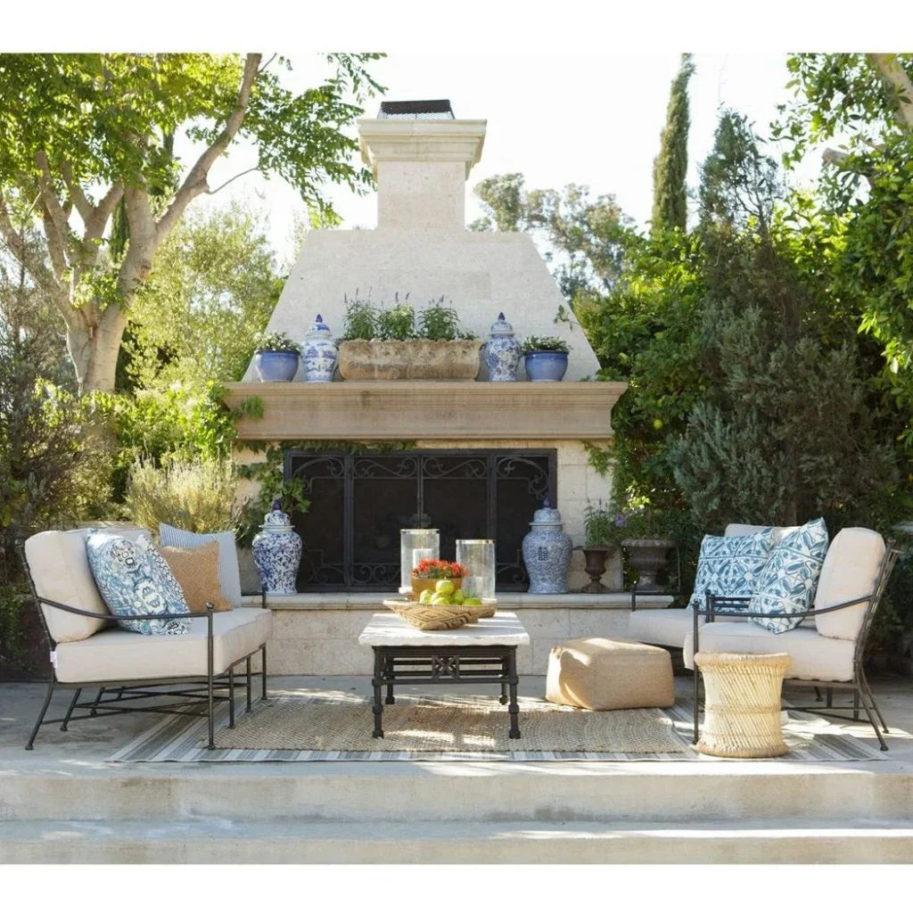 Provence Sunbrella Outdoor Loveseat -- view 3