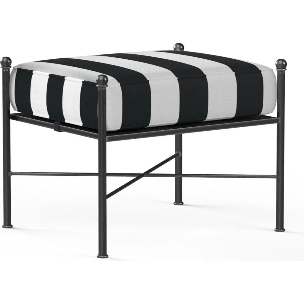 Provence Sunbrella Outdoor Ottoman -- view 9