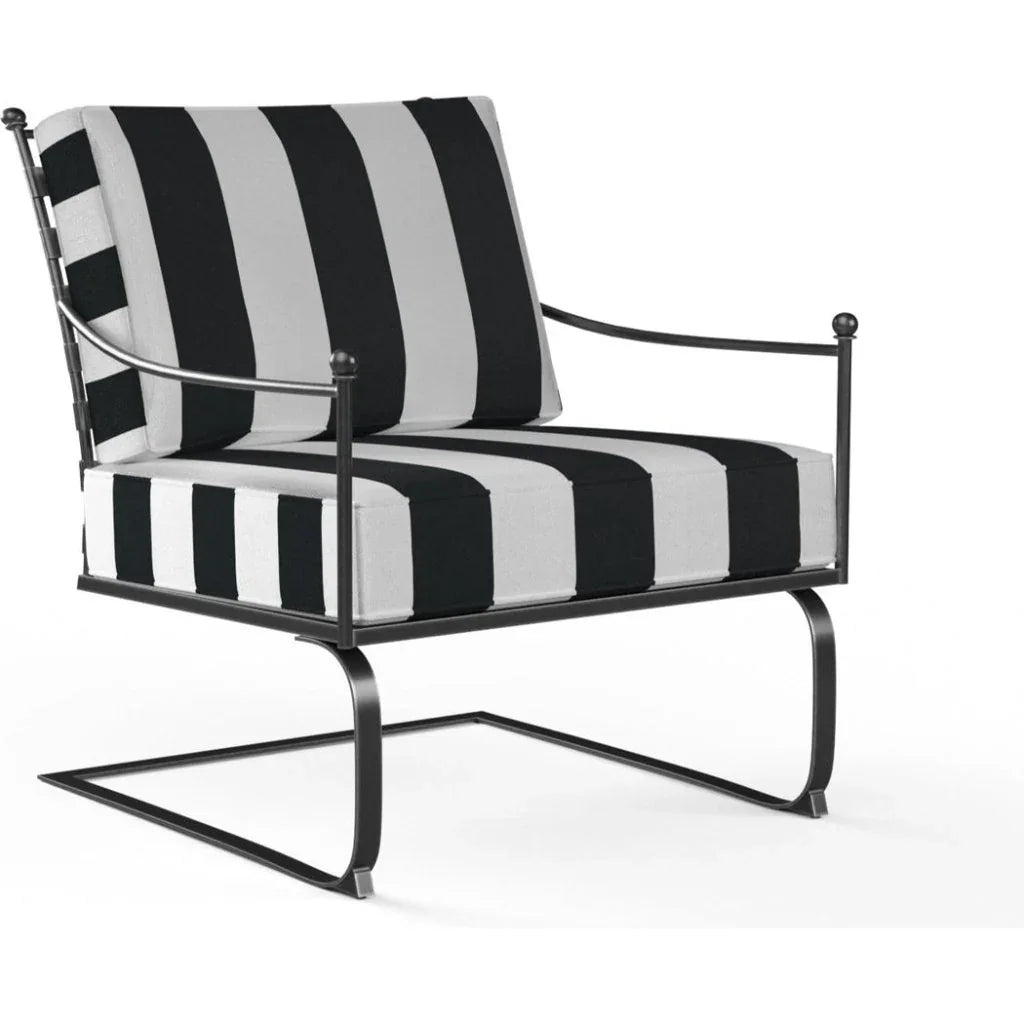 Provence Sunbrella Rocking Outdoor Club Chair 2PC -- view 13