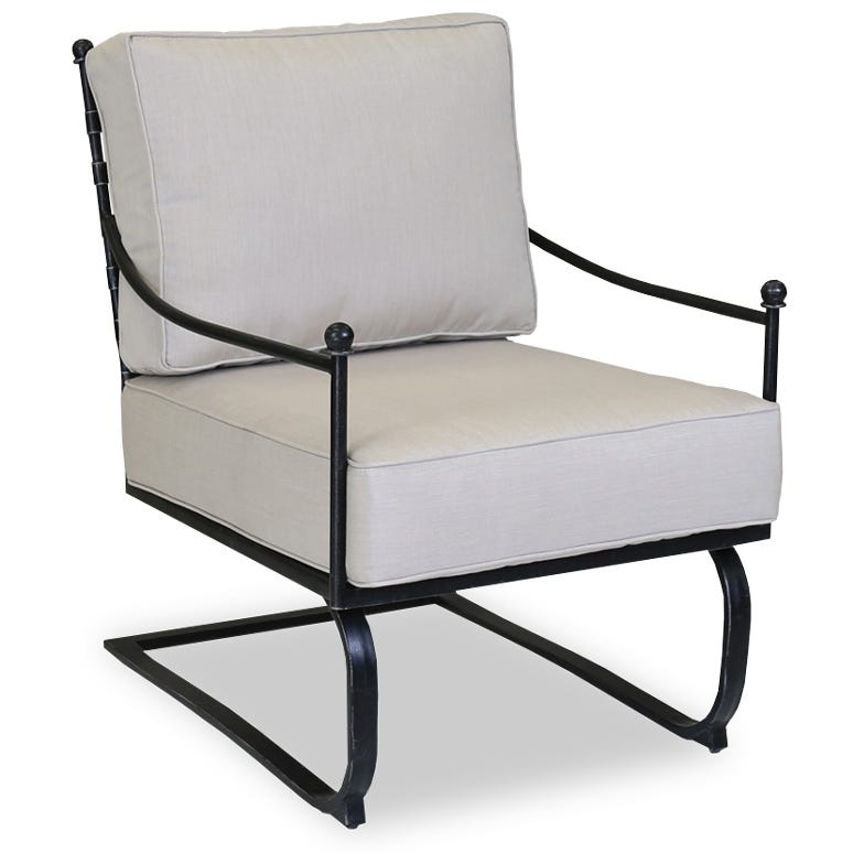 Provence Sunbrella Rocking Outdoor Club Chair 2PC -- view 15