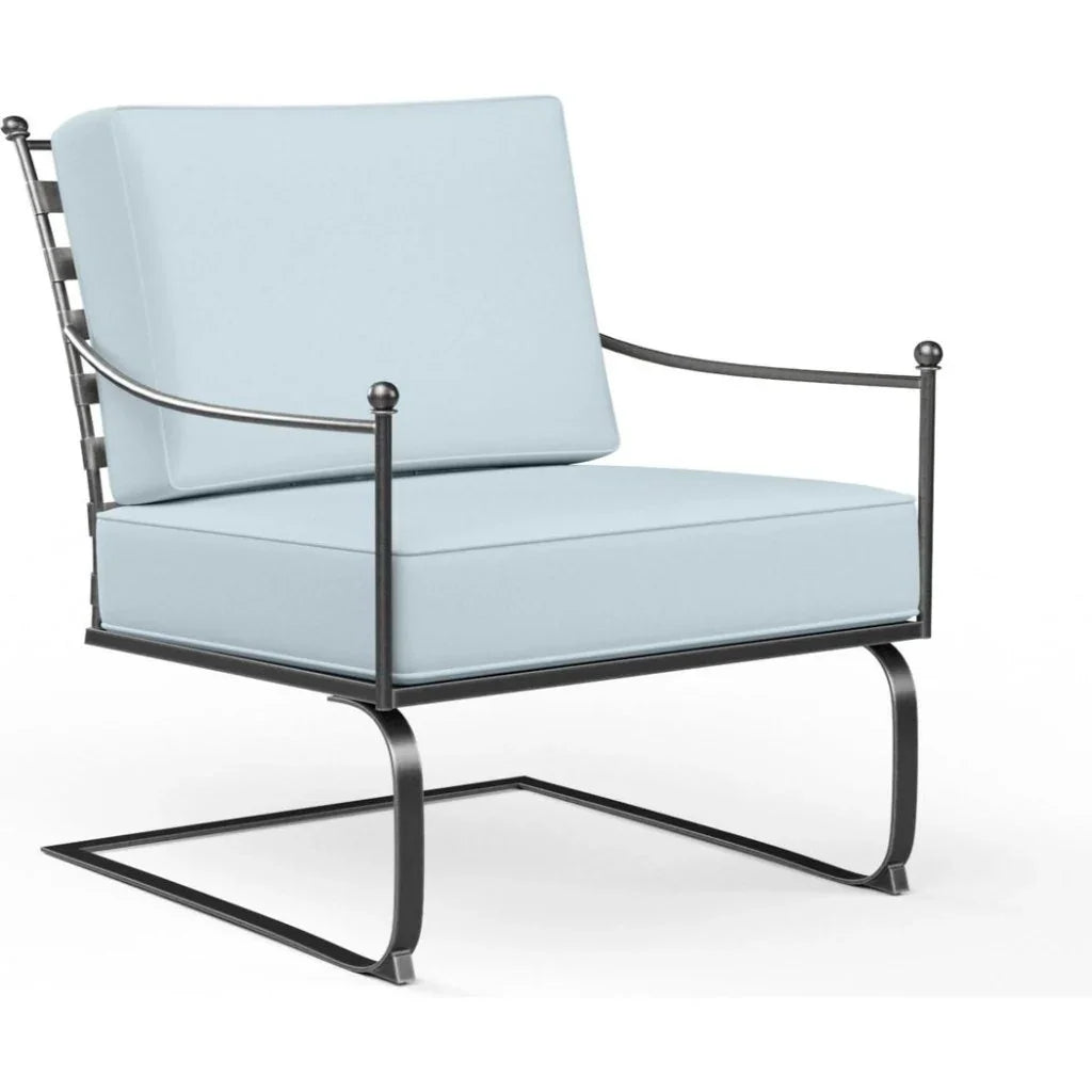 Provence Sunbrella Rocking Outdoor Club Chair 2PC -- view 3