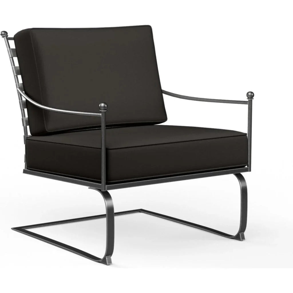 Provence Sunbrella Rocking Outdoor Club Chair 2PC -- view 9