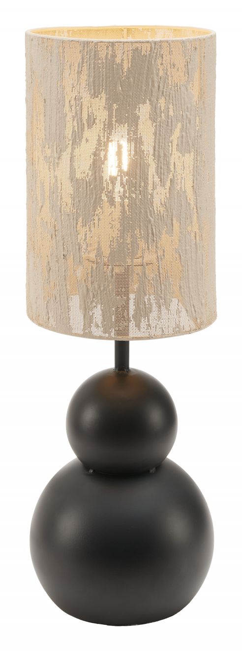 Zuo Modern Pupen Steel Black Table Lamp