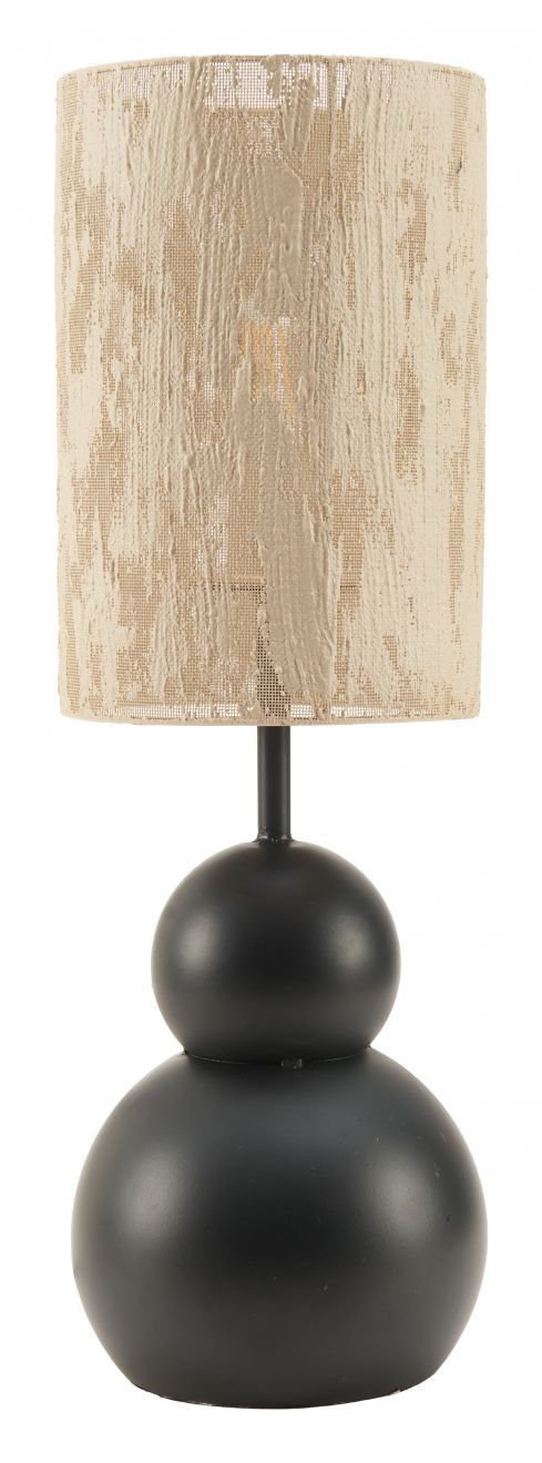 Zuo Modern Pupen Steel Black Table Lamp