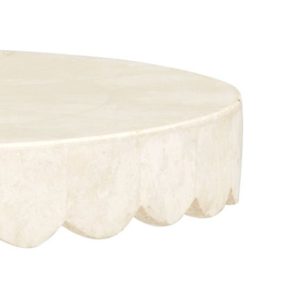 Chelsea House Puttick Wooden Round Side Table