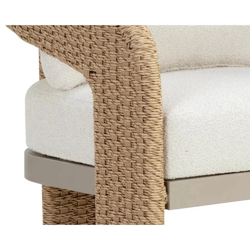 SUNPAN Pylos Fabric Outdoor Dining Armchair