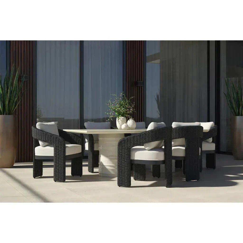 SUNPAN Pylos Fabric Outdoor Dining Armchair