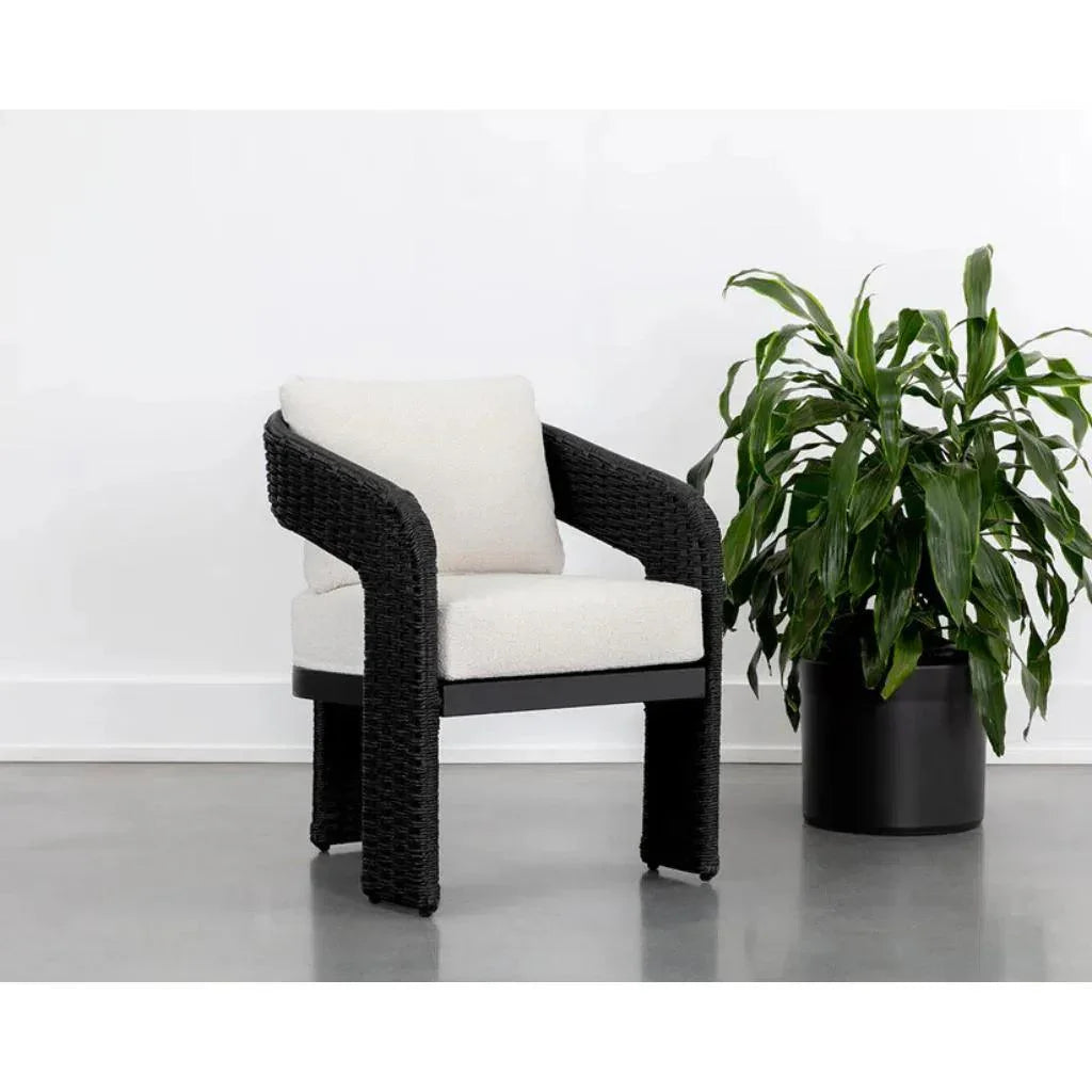 SUNPAN Pylos Fabric Outdoor Dining Armchair
