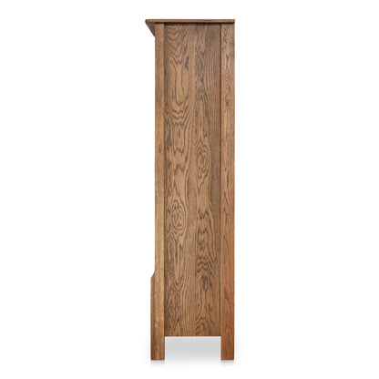 Caroline Warm Brown Solid Oak Etagere