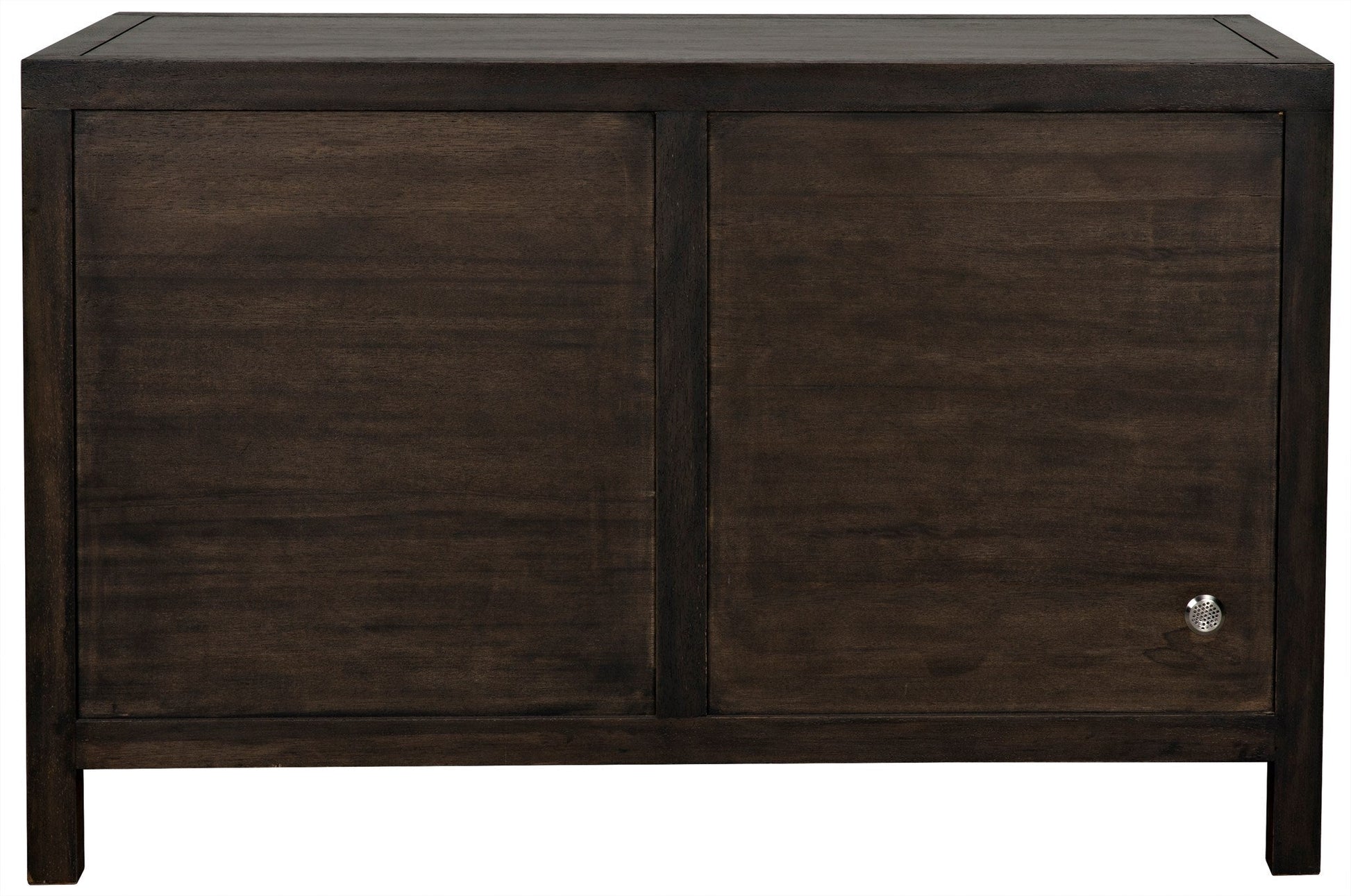 Quadrant 2 Door Sideboard, Ebony Walnut-Sideboards-Noir-Sideboards and Things