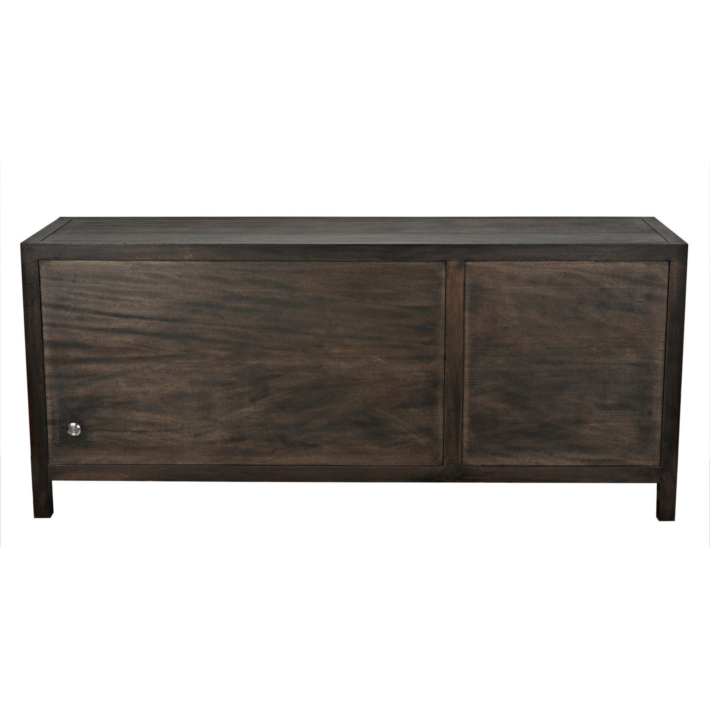 Quadrant 3 Door Sideboard, Ebony Walnut-Sideboards-Noir-Sideboards and Things