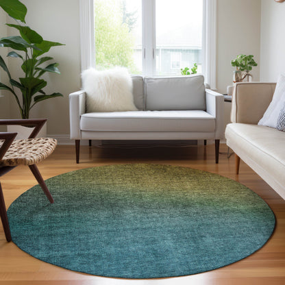 Addison Rugs Quiet Current Brown Washable Indoor-Outdoor Rug