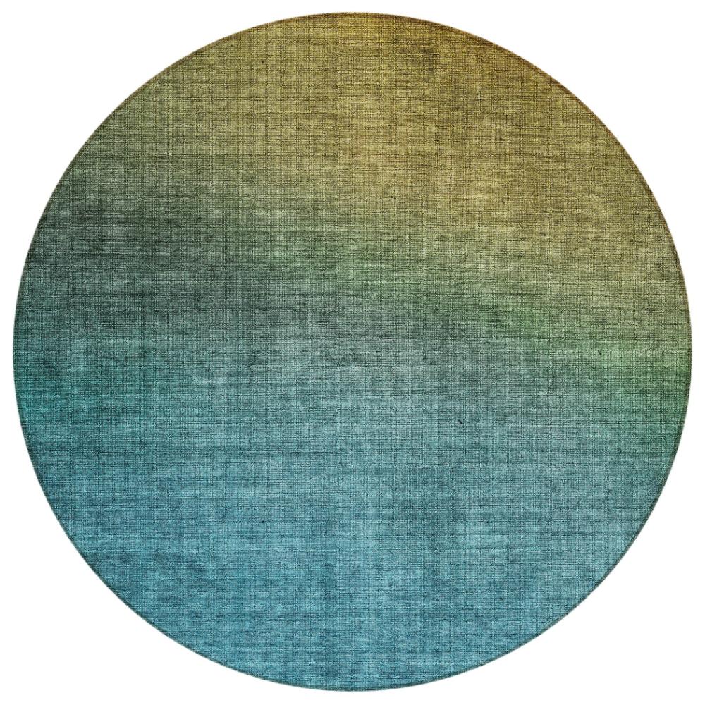 Addison Rugs Quiet Current Brown Washable Indoor-Outdoor Rug